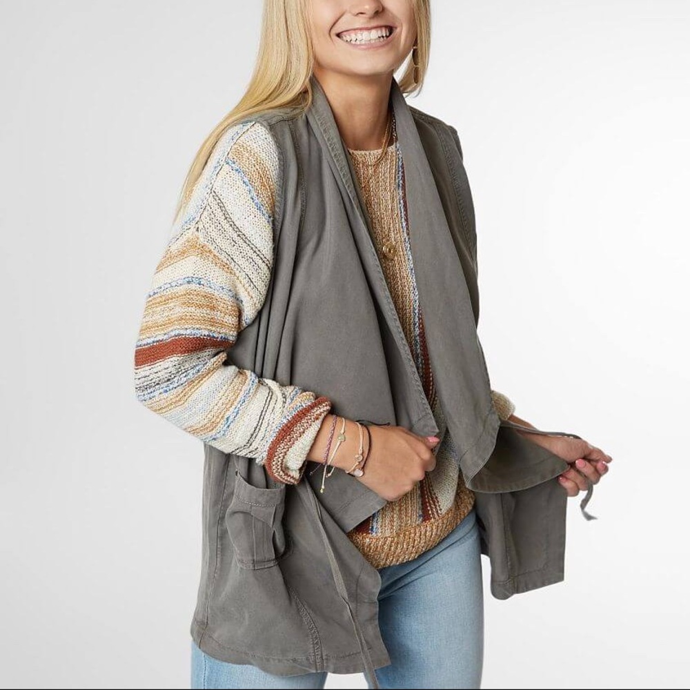 Daytrip Washed Flyaway Vest | Small